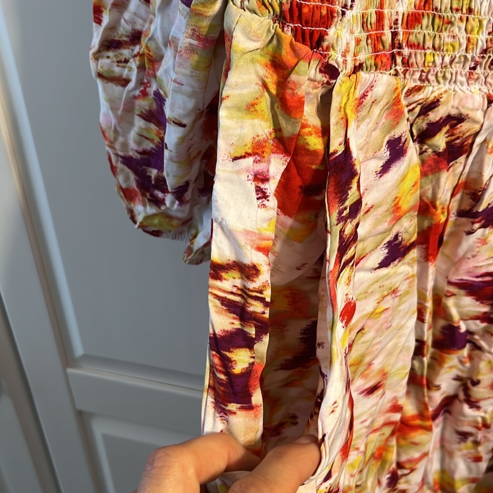 Terra Sky Smocked Dress - Picture 4 of 4